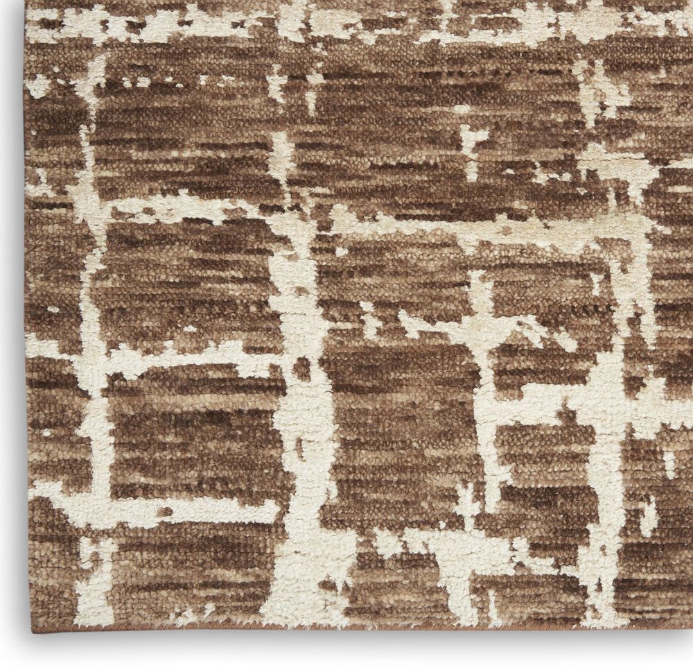 Nourison Luna LUN02 Rug - Mocha &amp; Ivory