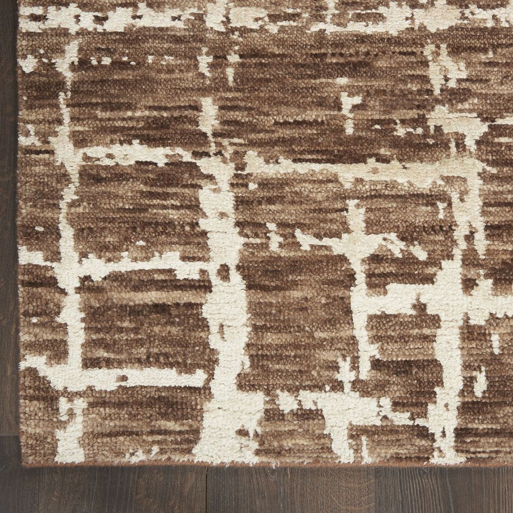 Nourison Luna LUN02 Rug - Mocha &amp; Ivory