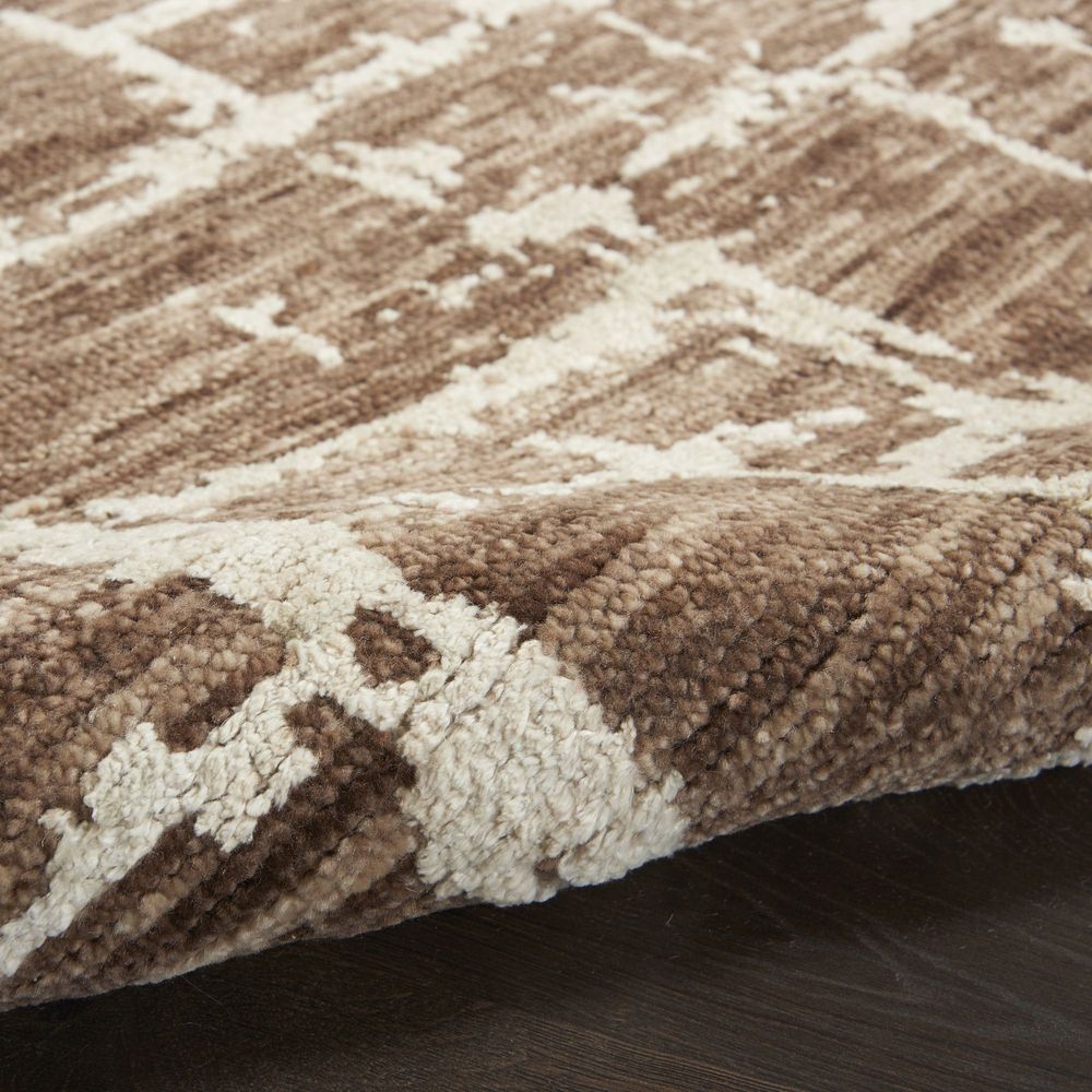 Nourison Luna LUN02 Rug - Mocha &amp; Ivory