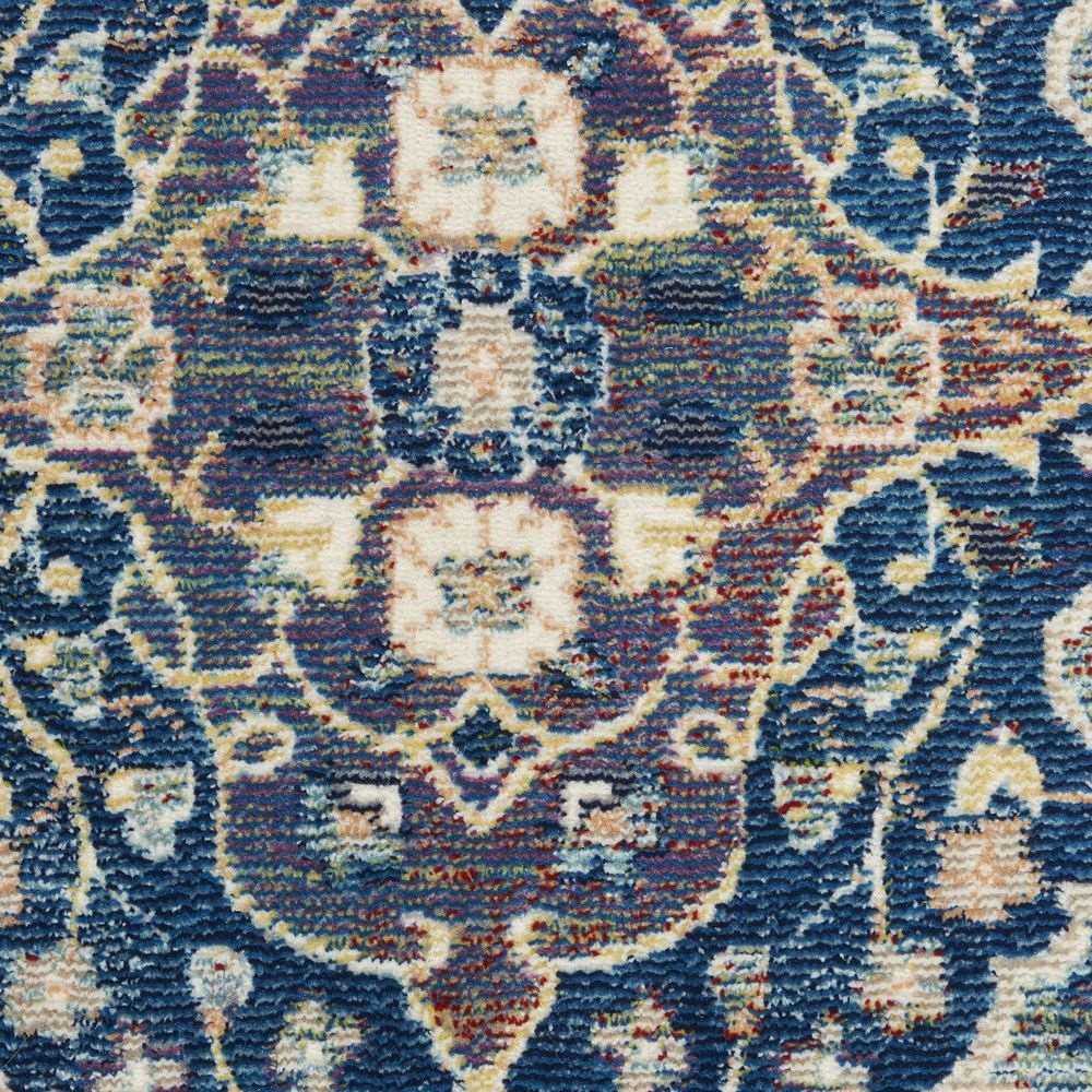 Nourison Ankara Global ANR16 Rug - Navy &amp; Multicolour