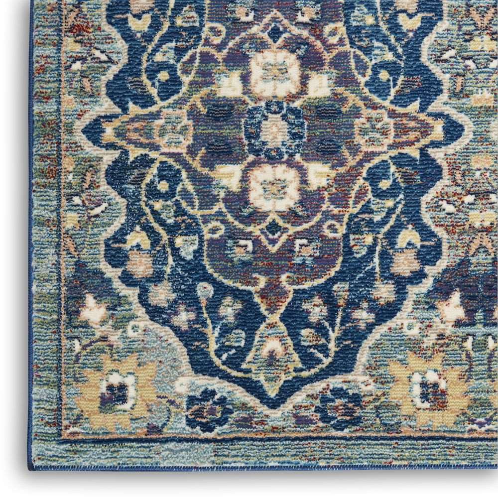 Nourison Ankara Global ANR16 Rug - Navy &amp; Multicolour