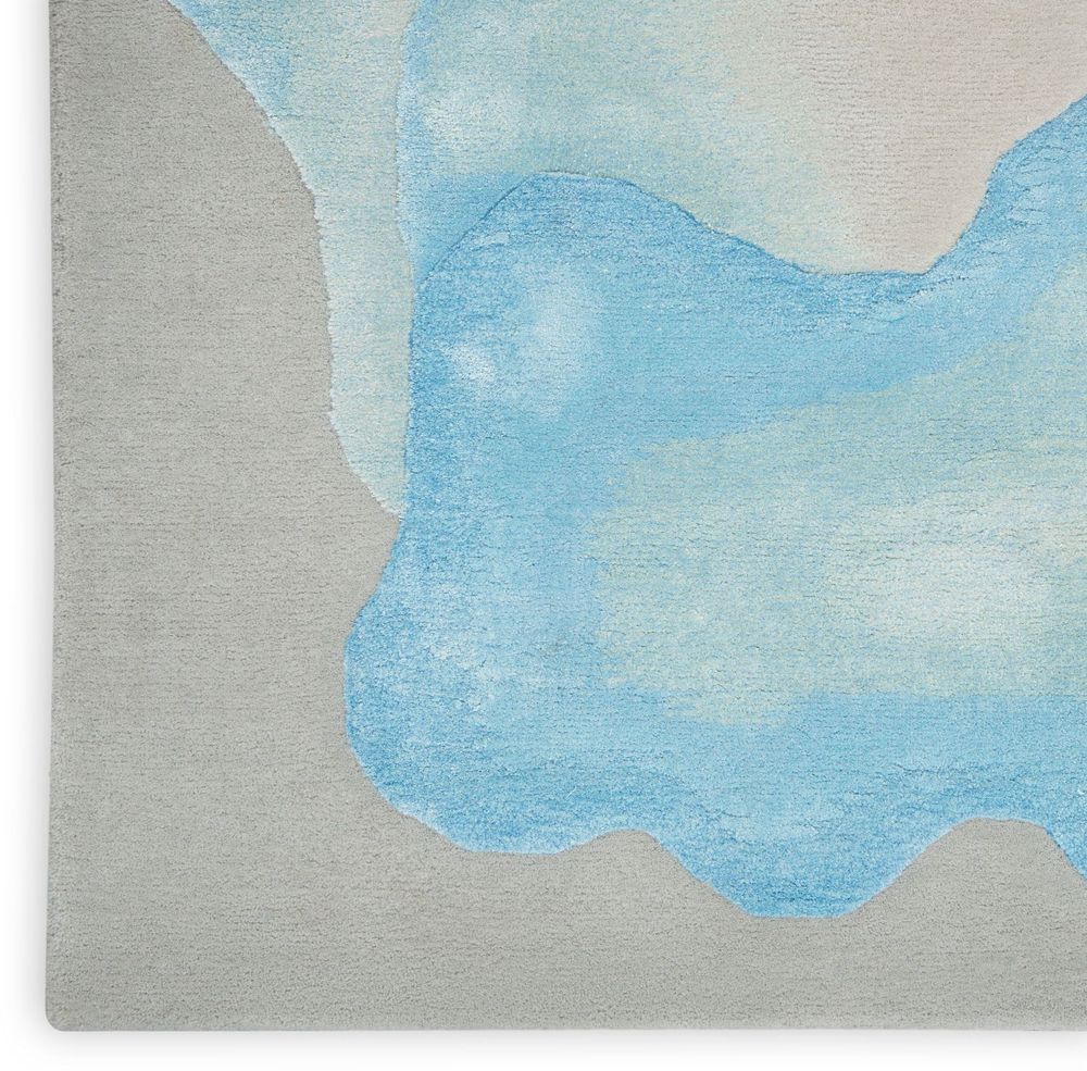 Nourison Prismatic PRS22 Rug - Sea Mist &amp; Blue