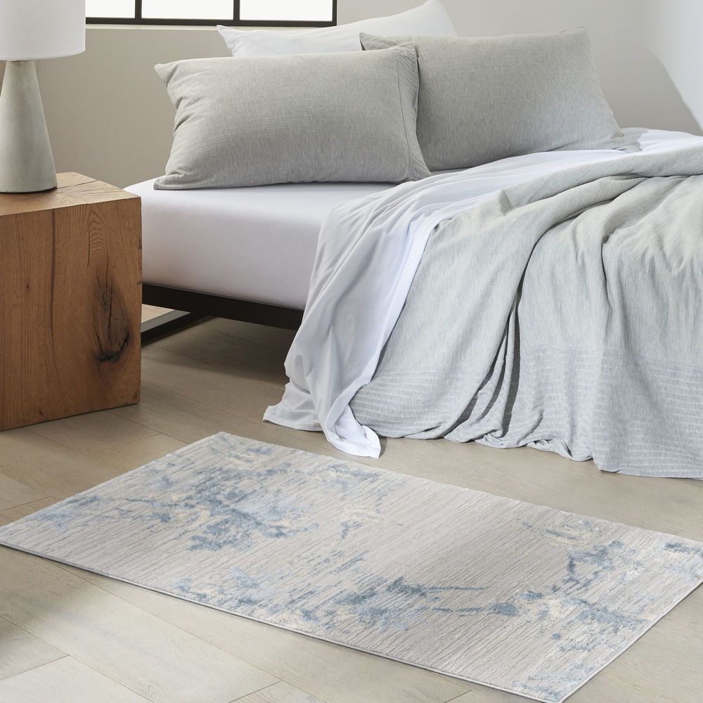 Calvin Klein CK005 Enchanting ECH01 Rug - Grey &amp; Sky