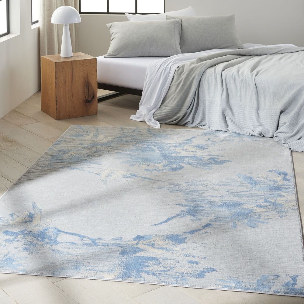 Calvin Klein CK005 Enchanting ECH01 Rug - Grey &amp; Sky