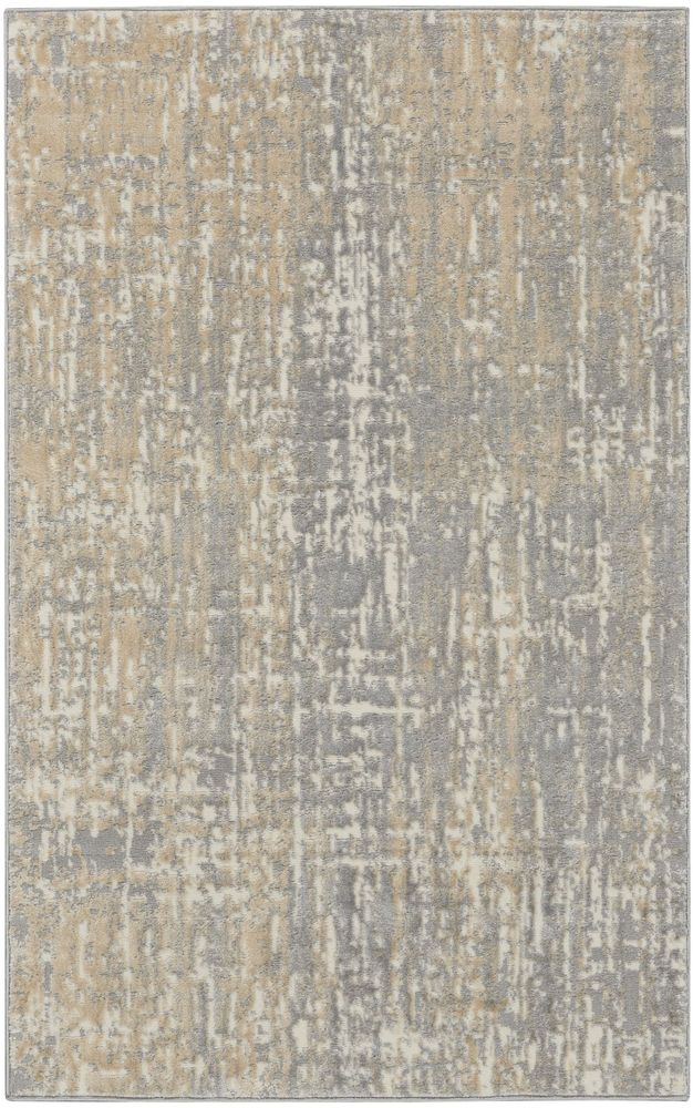 Calvin Klein CK005 Enchanting ECH04 Rug - Grey &amp; Beige