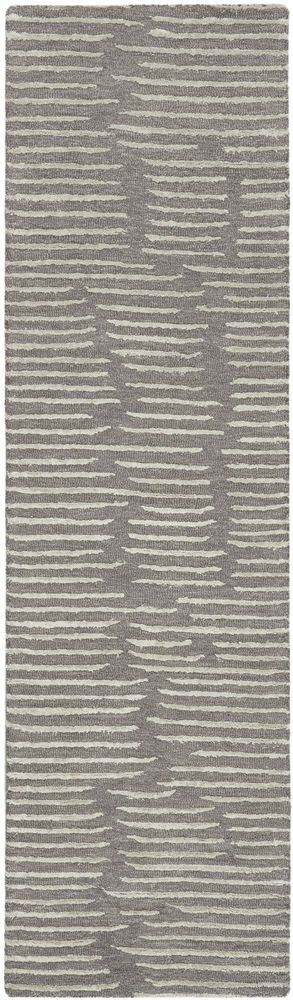 Calvin Klein CK010 Linear LNR01 Runner Rug - Grey