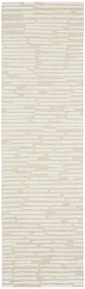 Calvin Klein CK010 Linear LNR01 Runner Rug - Ivory