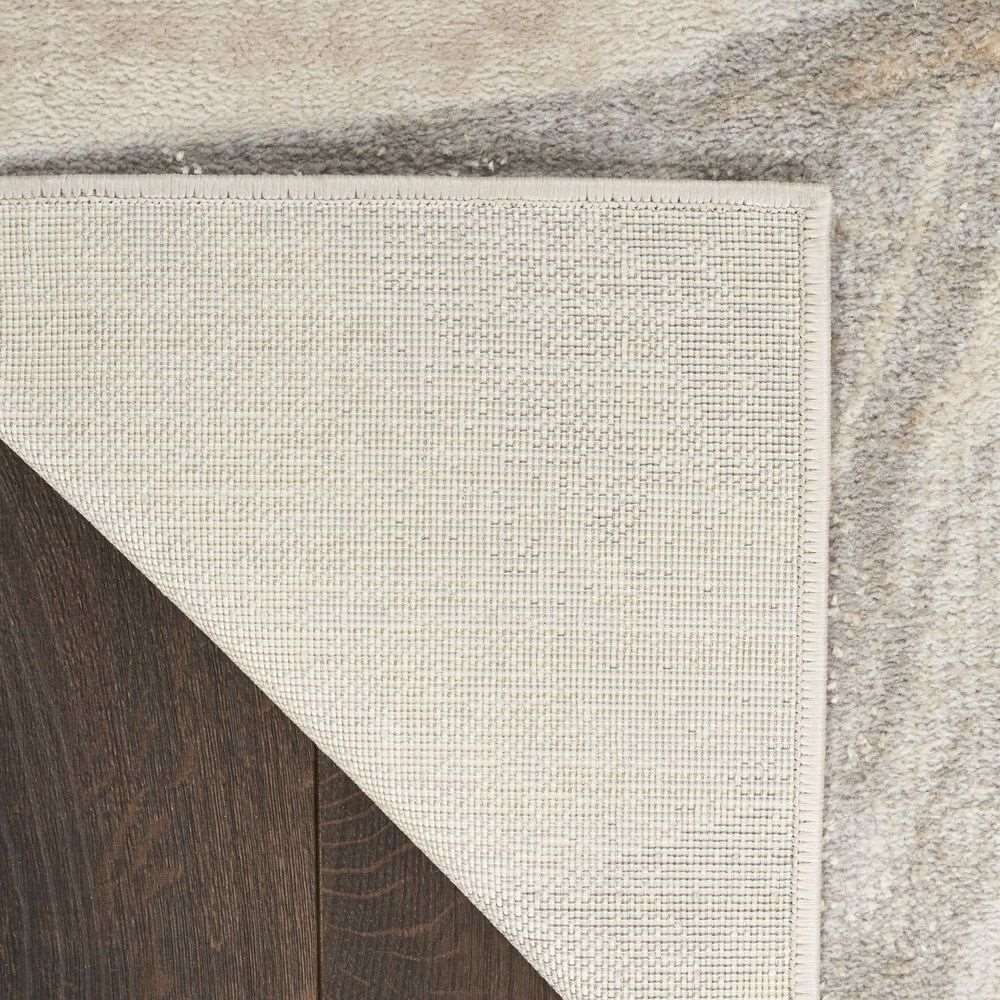 Nourison Brushstrokes BSK01 Rug - Beige &amp; Grey