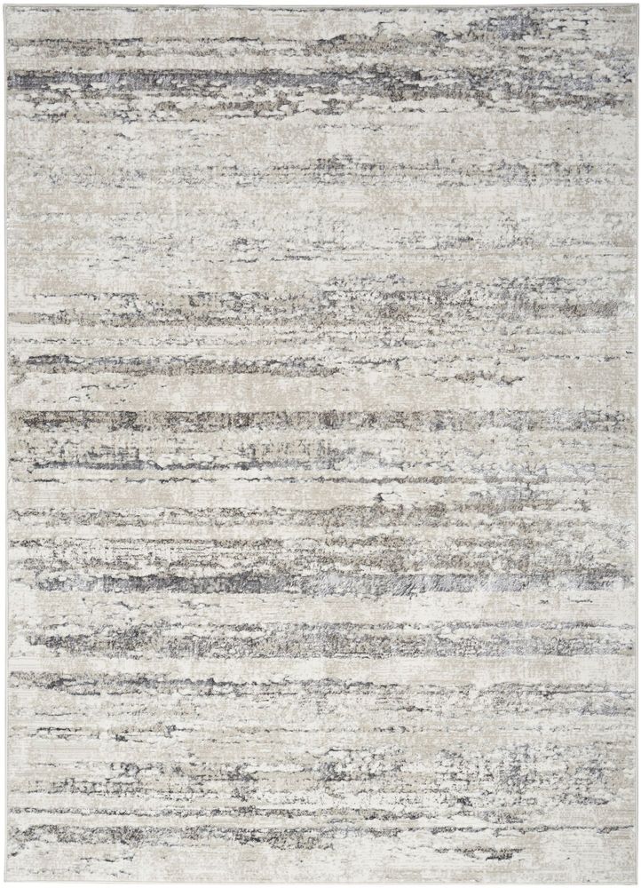 Nourison Glitz GLZ10 Rug - Cream &amp; Grey