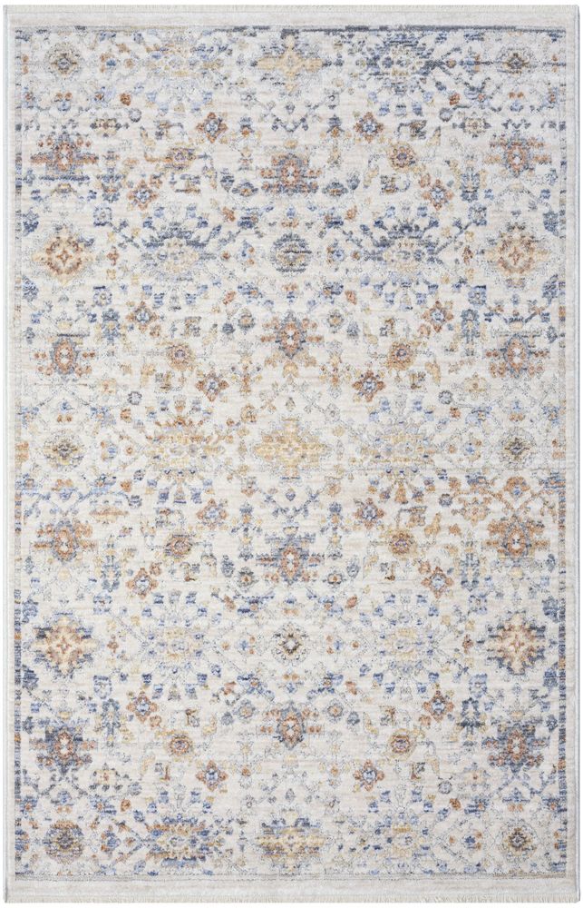 Nourison Elegant Heirlooms ELH02 Runner Rug - Ivory Grey