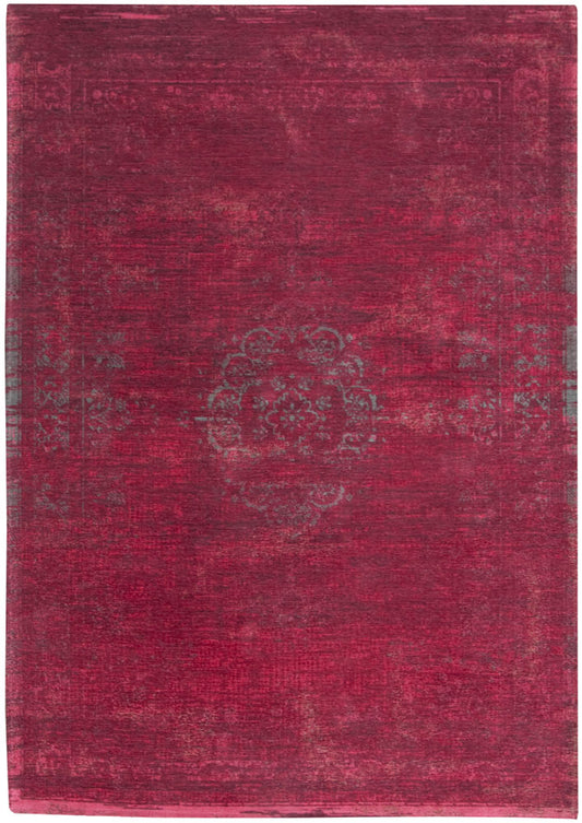 Louis De Poortere Medallion Rug - Scarlet 8260