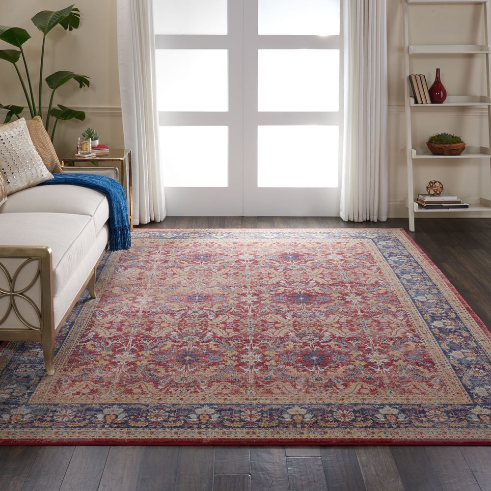 Nourison Ankara Global ANR02 Rug - Red