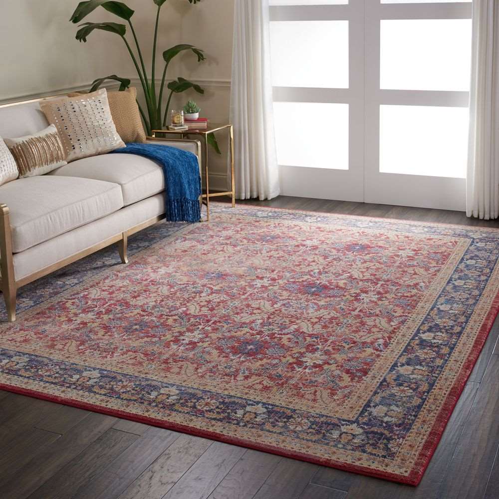 Nourison Ankara Global ANR02 Rug - Red