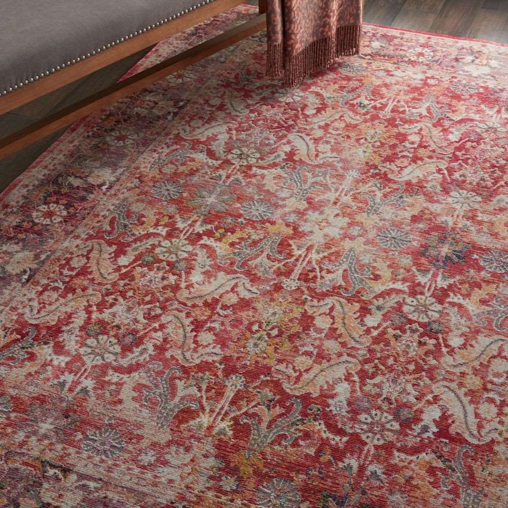 Nourison Ankara Global ANR02 Runner Rug - Red