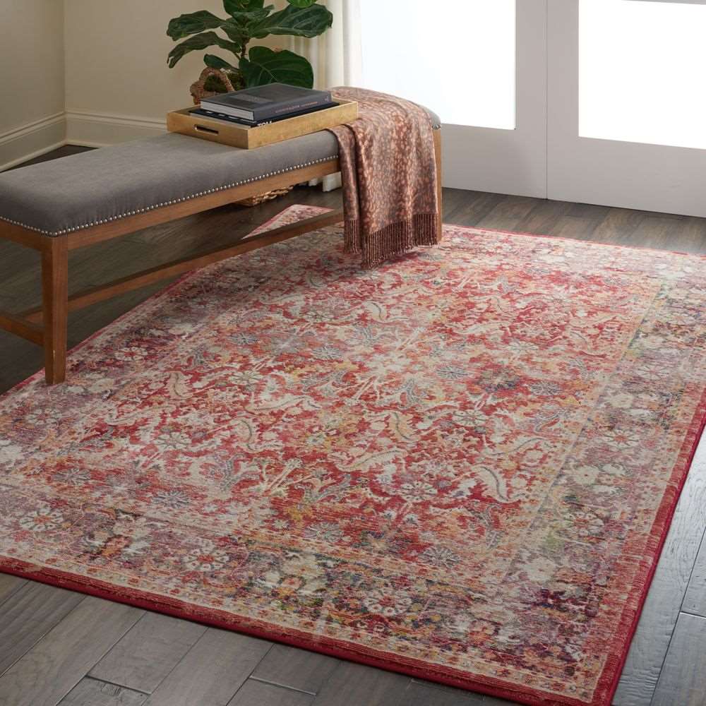 Nourison Ankara Global ANR02 Rug - Red