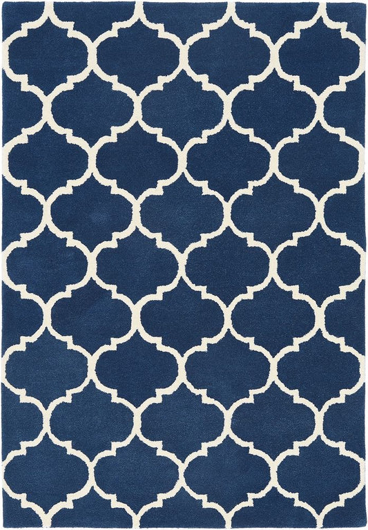 Asiatic London Contemporary Design Albany Rug - Ogee Blue