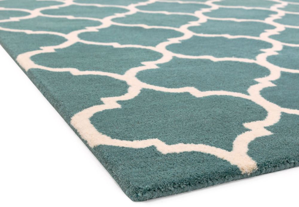 Asiatic London Contemporary Design Albany Rug - Ogee Duck Egg