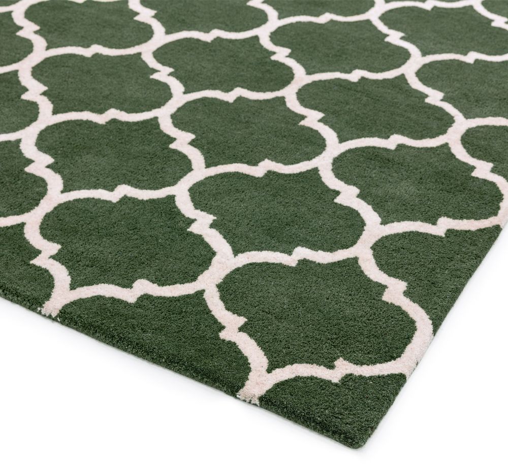 Asiatic London Contemporary Design Albany Rug - Ogee Green