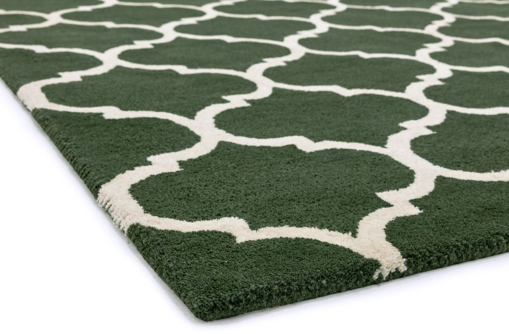 Asiatic London Contemporary Design Albany Rug - Ogee Green