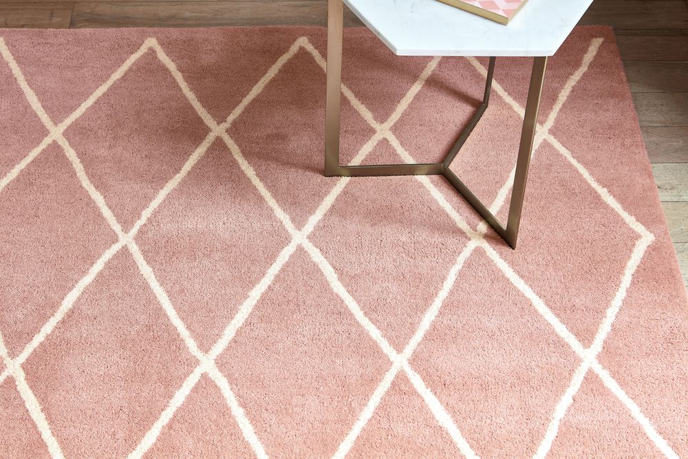 Asiatic London Contemporary Design Albany Rug - Diamond Pink