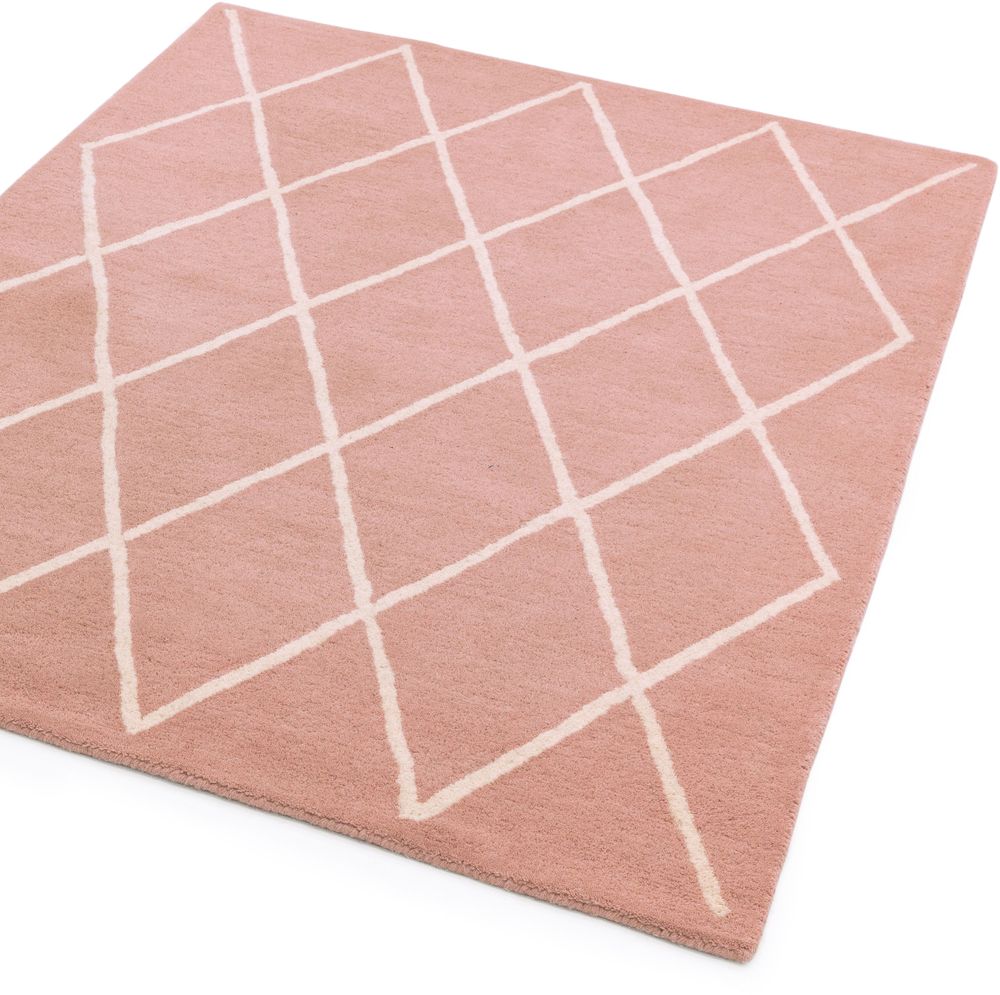 Asiatic London Contemporary Design Albany Rug - Diamond Pink