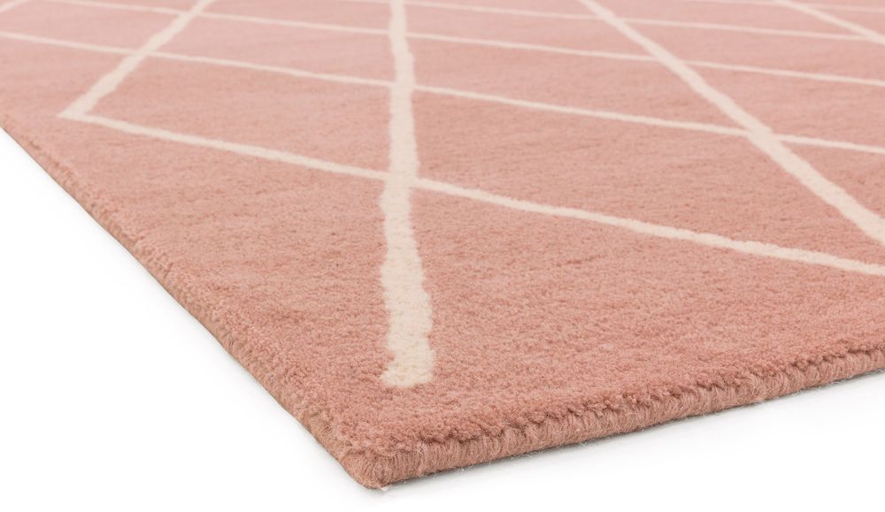 Asiatic London Contemporary Design Albany Rug - Diamond Pink