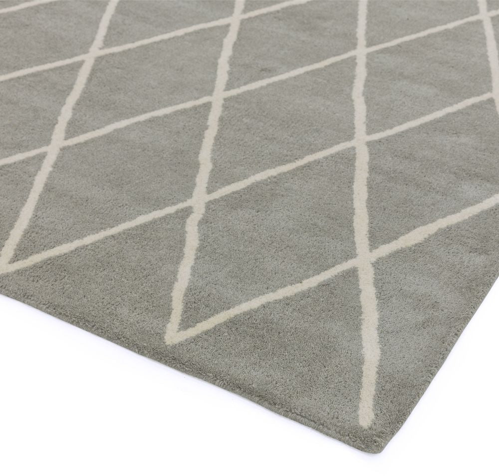 Asiatic London Contemporary Design Albany Rug - Diamond Silver