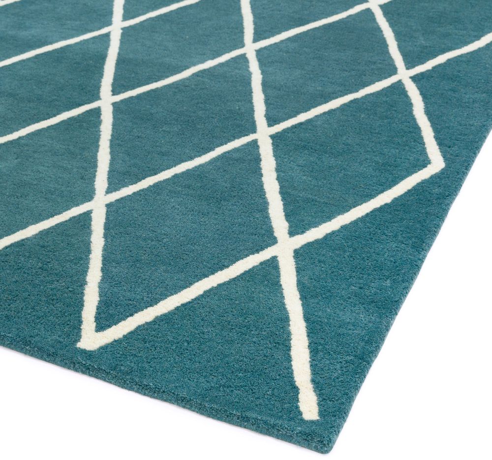 Asiatic London Contemporary Design Albany Rug - Diamond Teal