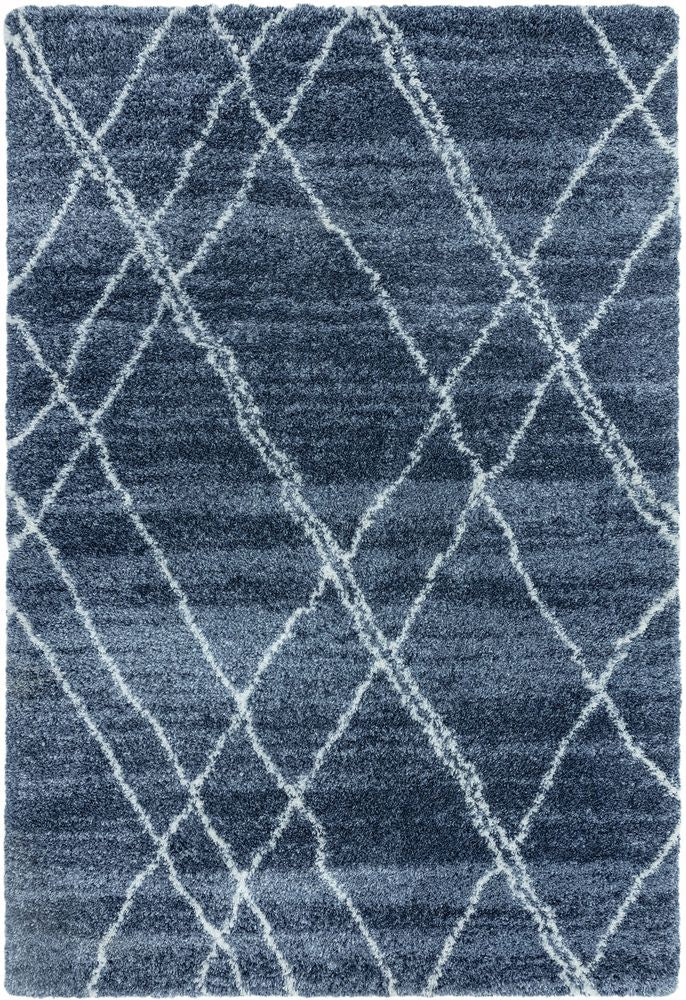 Asiatic London Cosy Textures Alto Rug - AL01 Blue &amp; Cream