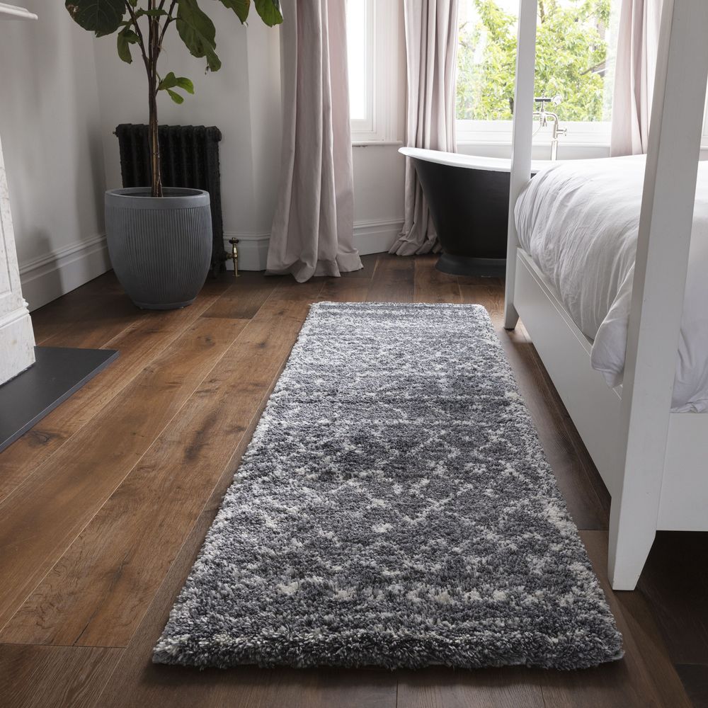 Asiatic London Cosy Textures Alto Runner Rug - AL05 Grey &amp; Cream