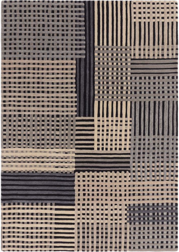 Asiatic London Contemporary Design Aspect Rug - Grey Multicolour