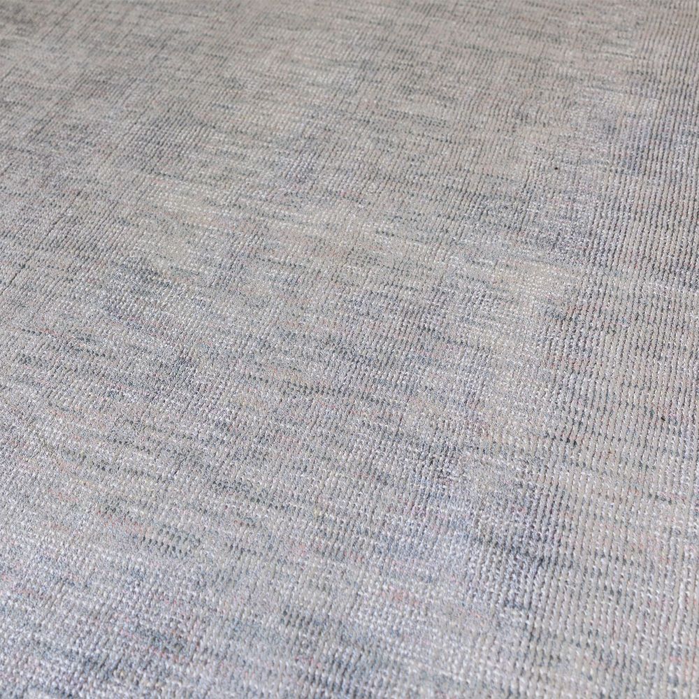 Asiatic London Contemporary Plain Aston Rug - Silver