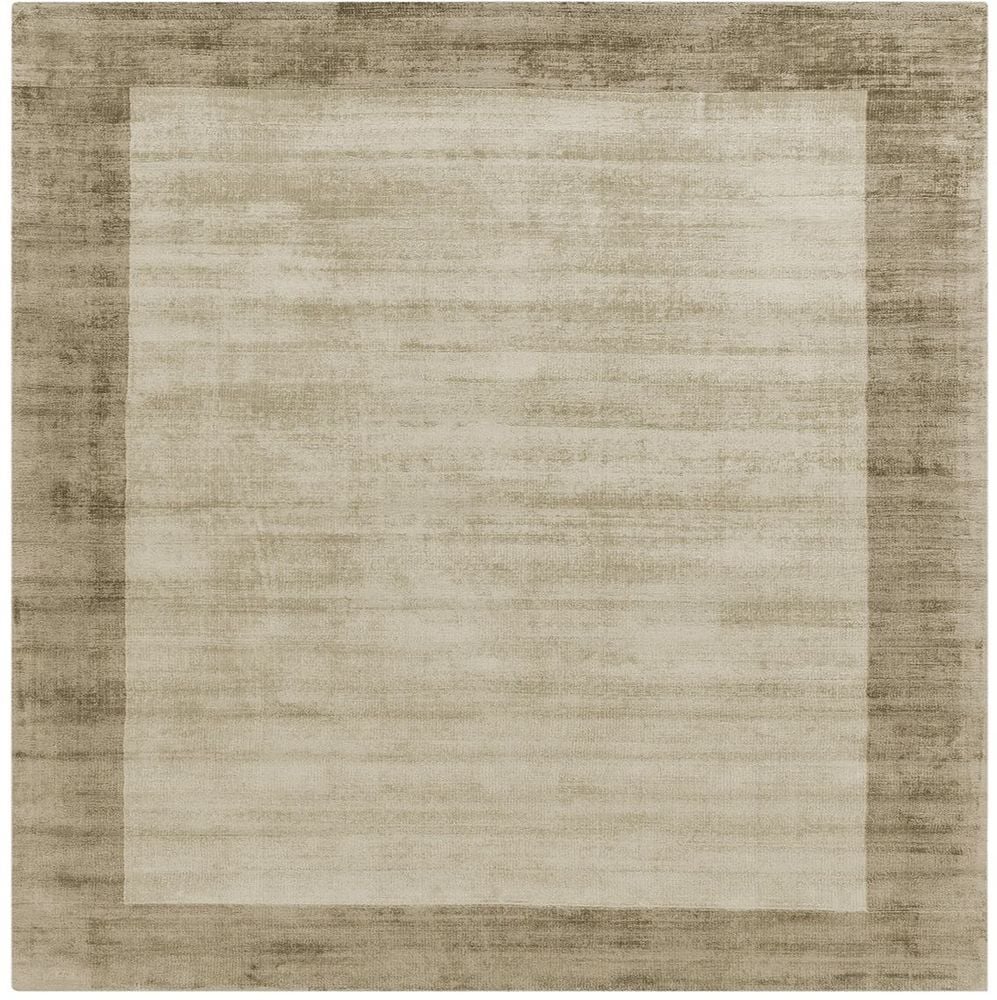 Asiatic London Contemporary Plain Blade Border Rug - Smoke &amp; Putty