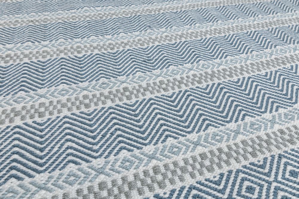 Asiatic London Natural Weaves Boardwalk Outdoor Rug - Blue Multicolour