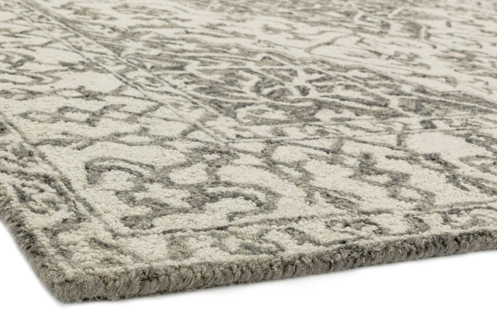 Asiatic London Classic Heritage Bronte Fine Loop Rug - Smoke