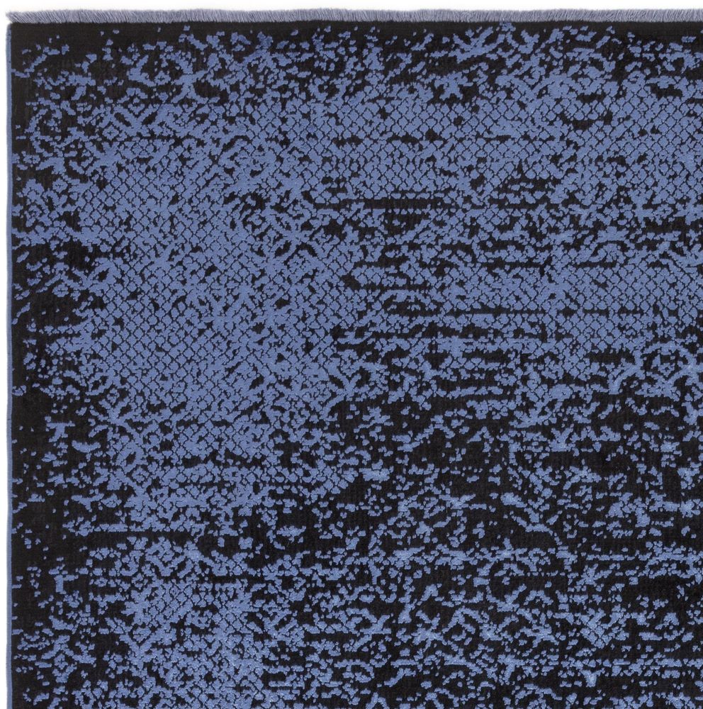 Asiatic London Contemporary Design Elodie Rug - Indigo &amp; Black