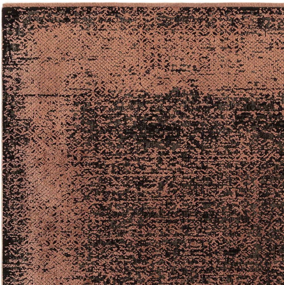 Asiatic London Contemporary Design Elodie Rug - Terracotta &amp; Black