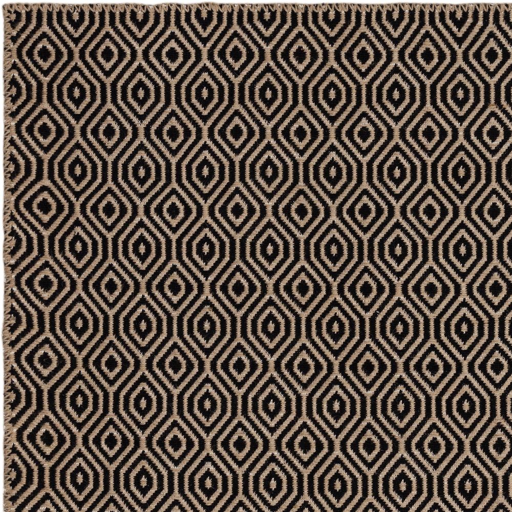 Asiatic London Natural Weaves Global Rug - Black Mosaic