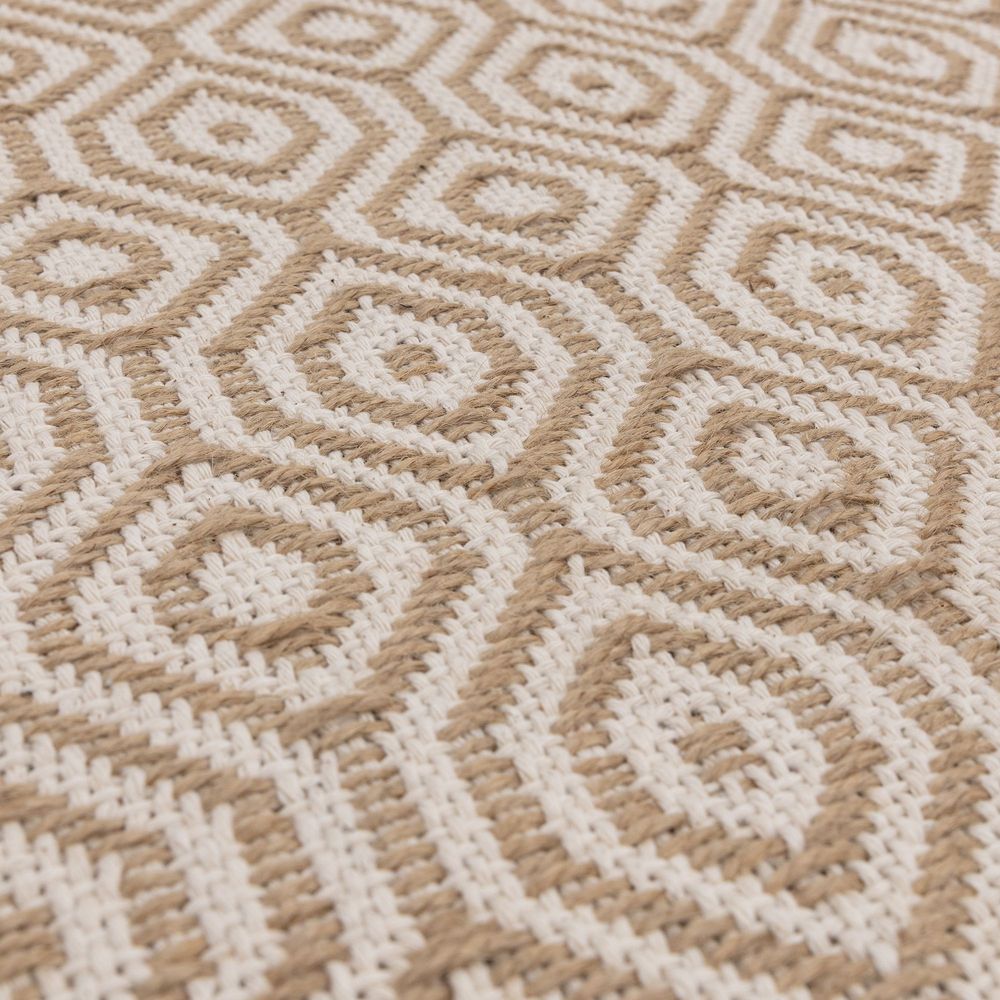 Asiatic London Natural Weaves Global Rug - Cream Mosaic