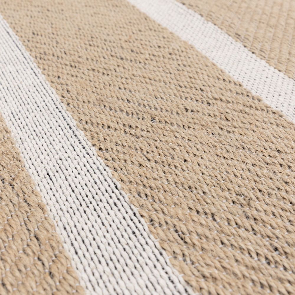 Asiatic London Natural Weaves Global Rug - Cream Stripe