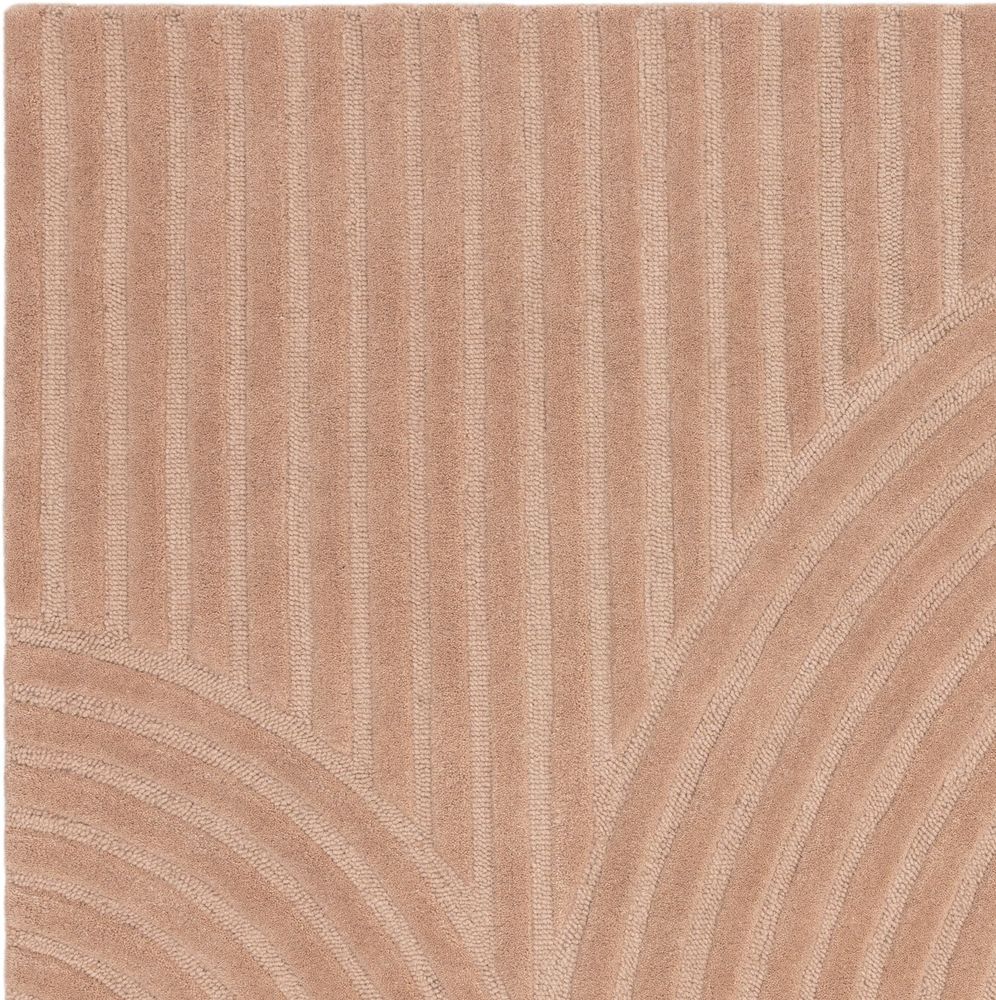 Asiatic London Contemporary Plain Hague Rug - Blush