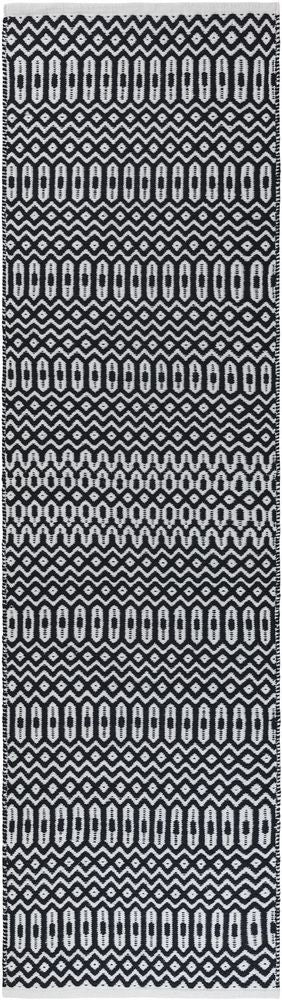 Asiatic London Natural Weaves Halsey Outdoor Runner Rug - Black