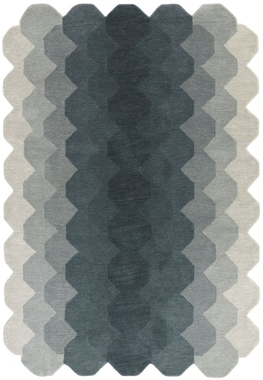 Asiatic London Contemporary Design Hive Runner Rug - Teal