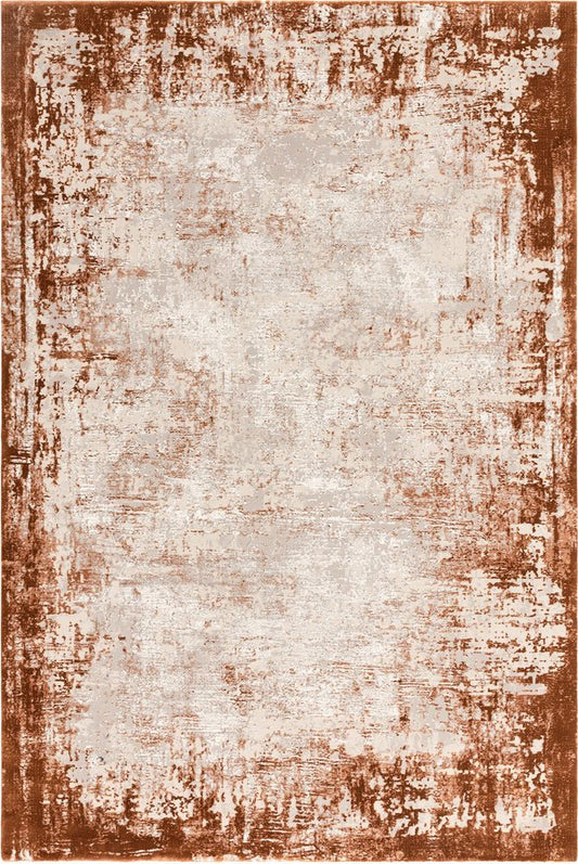 Asiatic London Easy Living Kuza Rug - Border Terracotta