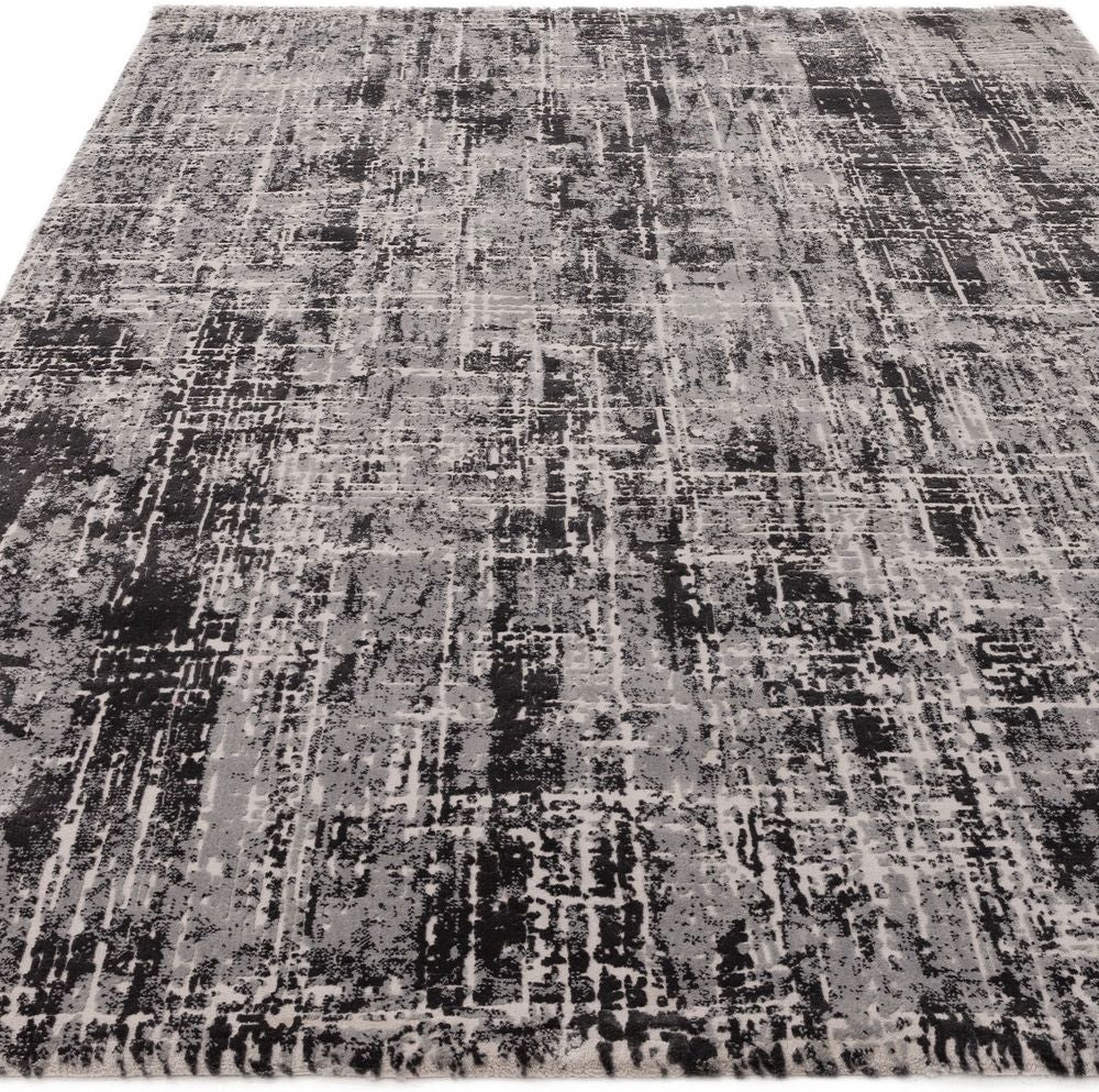 Asiatic London Easy Living Kuza Rug - Abstract Black