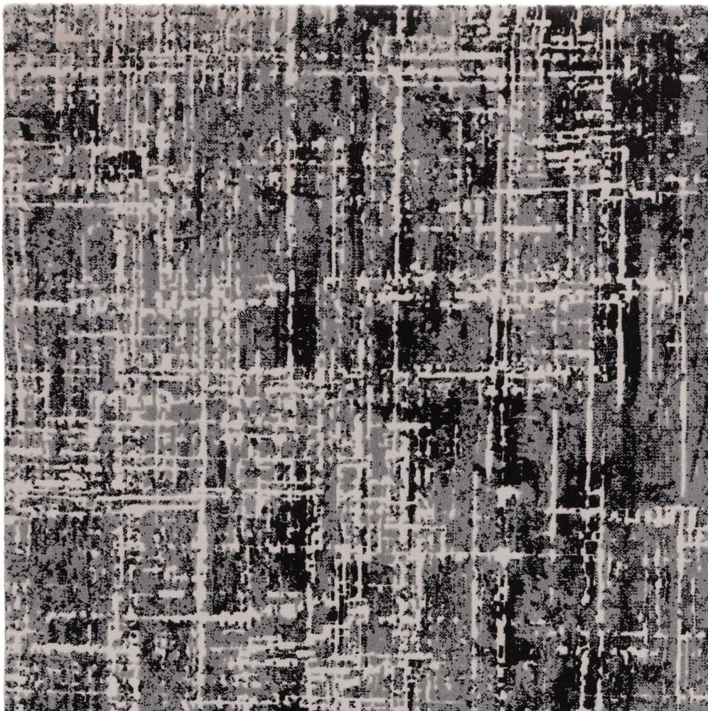 Asiatic London Easy Living Kuza Rug - Abstract Black