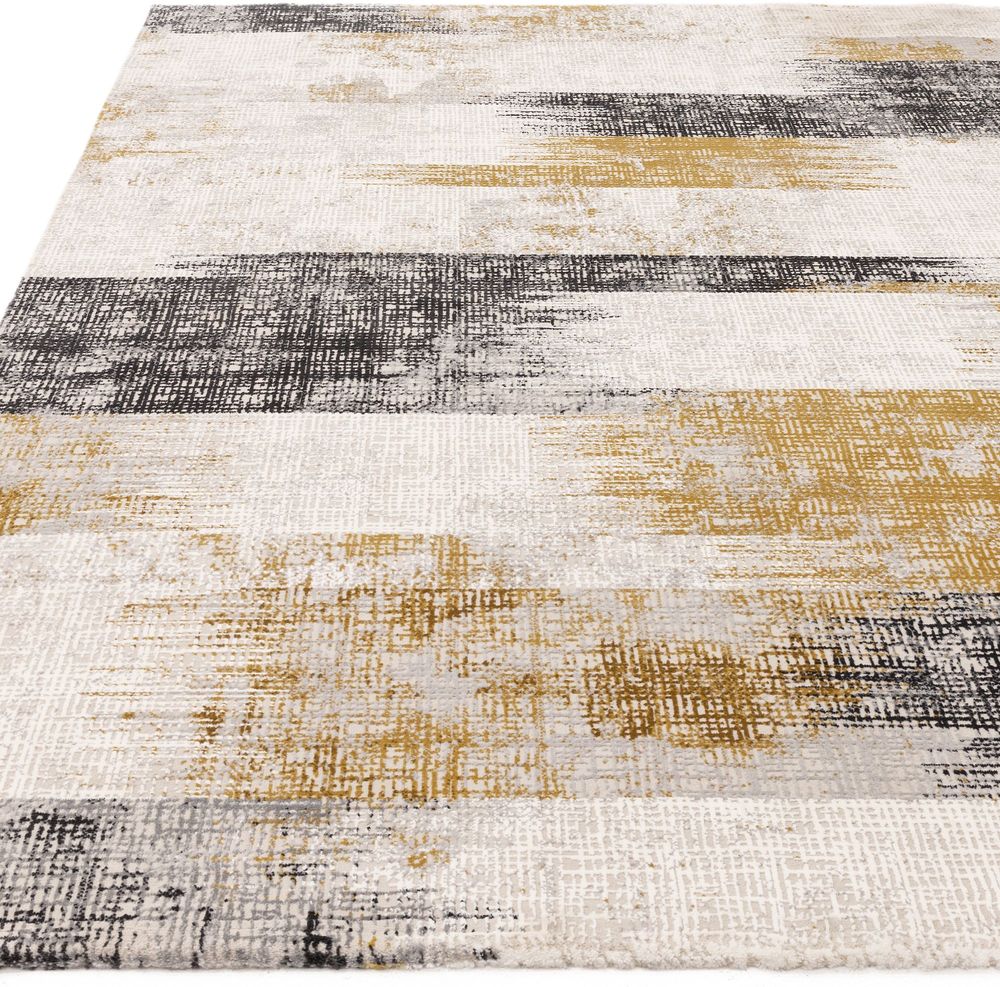 Asiatic London Easy Living Kuza Rug - Lines Gold