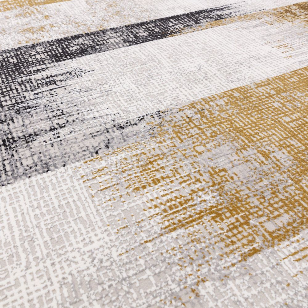 Asiatic London Easy Living Kuza Rug - Lines Gold