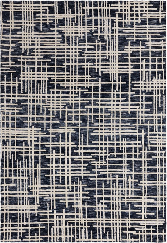 Asiatic London Contemporary Design Mason Rug - Blueprint