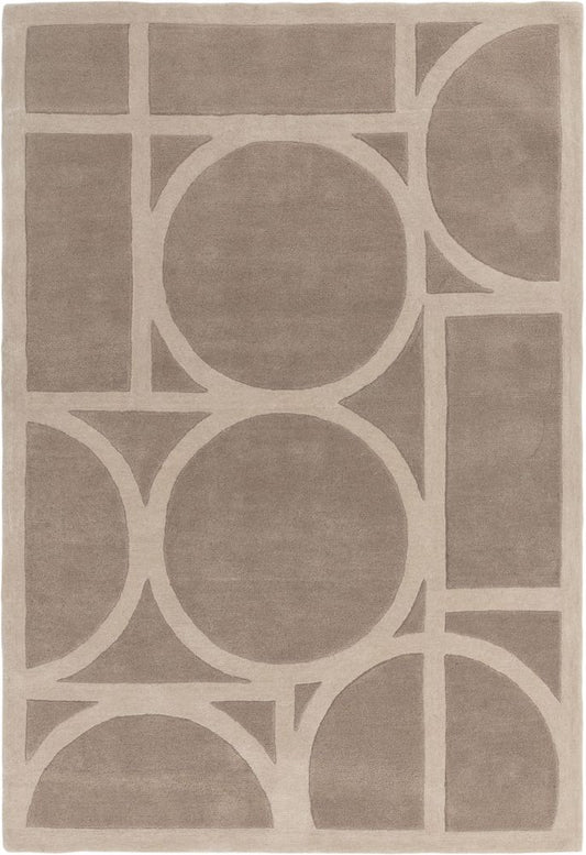 Asiatic London Contemporary Design Metro Rug - Taupe